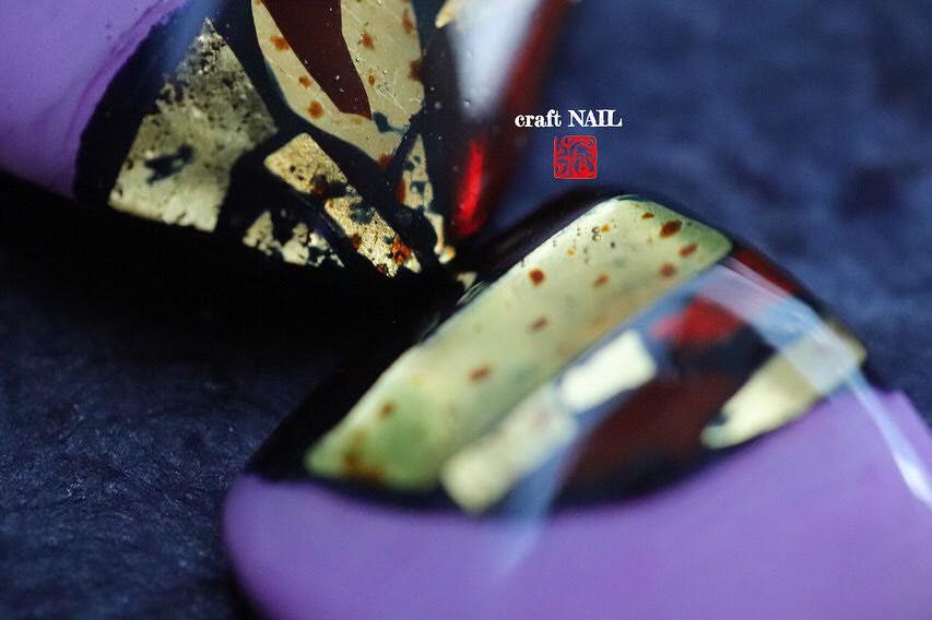 画像1:フットネイル　氷雨【hisame】