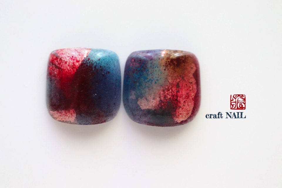 画像1:フットネイル　群緑炎【gunroku-en】