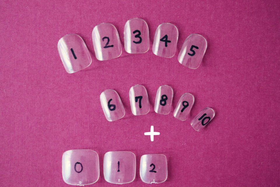 画像1:ネイルチップサンプル (ハンド&フット)