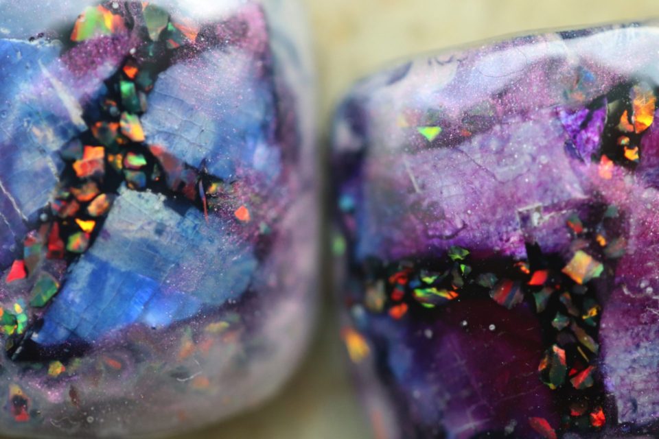 画像1:フットネイル 螺鈿【raden】