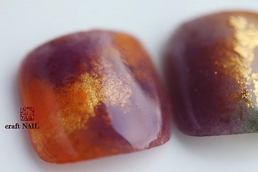 画像1:フットネイル 果実の女神 【Pomona 】