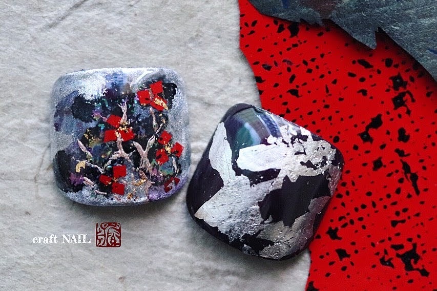 画像1:フットネイル 紅樹  【 ohirugi 】