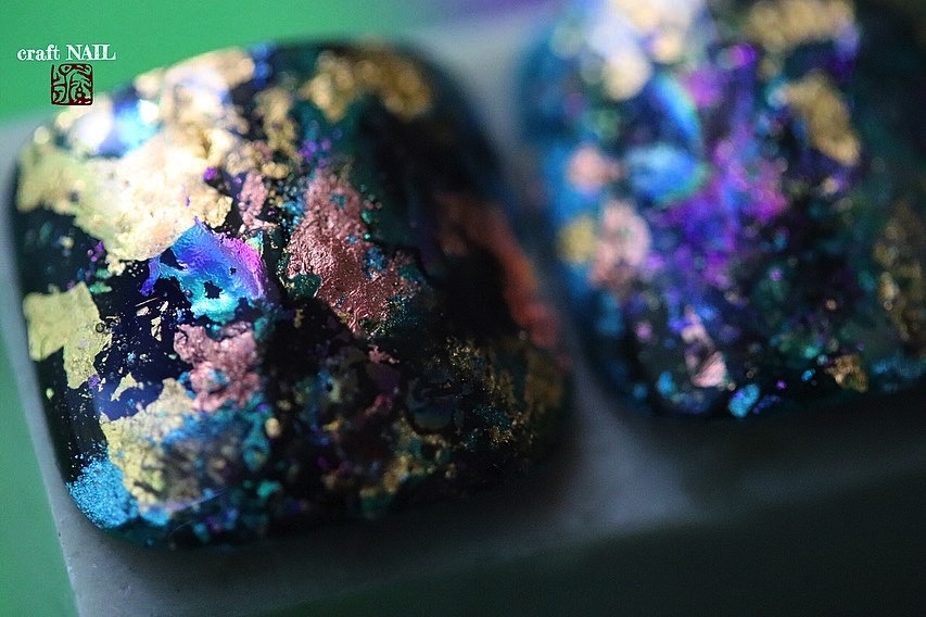 画像1:フットネイル 苔生 【kokemusu】