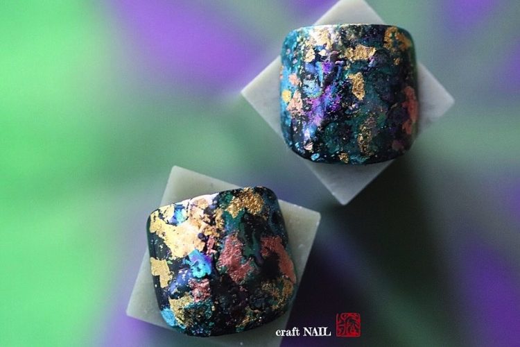 画像:フットネイル 苔生 【kokemusu】